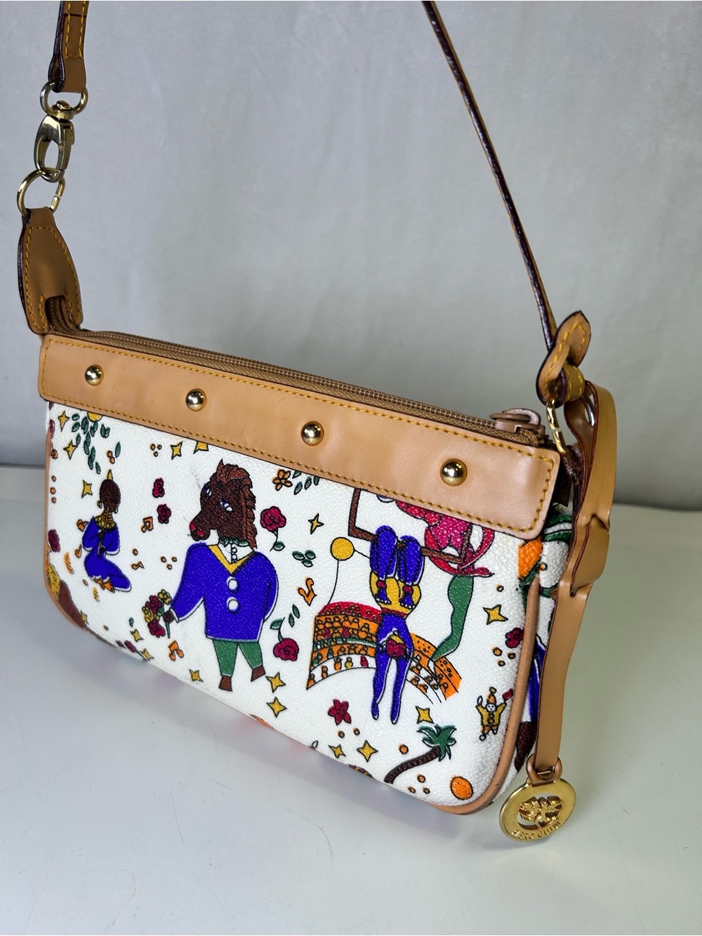 Piero Guidi Magic Circus Shoulder Bag Italian Designer - Picture 9 of 15